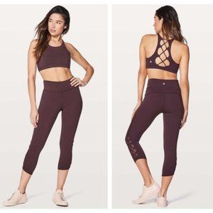Lululemon Tied to It Crop 21” Leggings Size 8